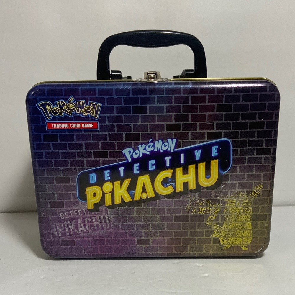 Pokémon Detective Pikachu metal Lunchbox 2019